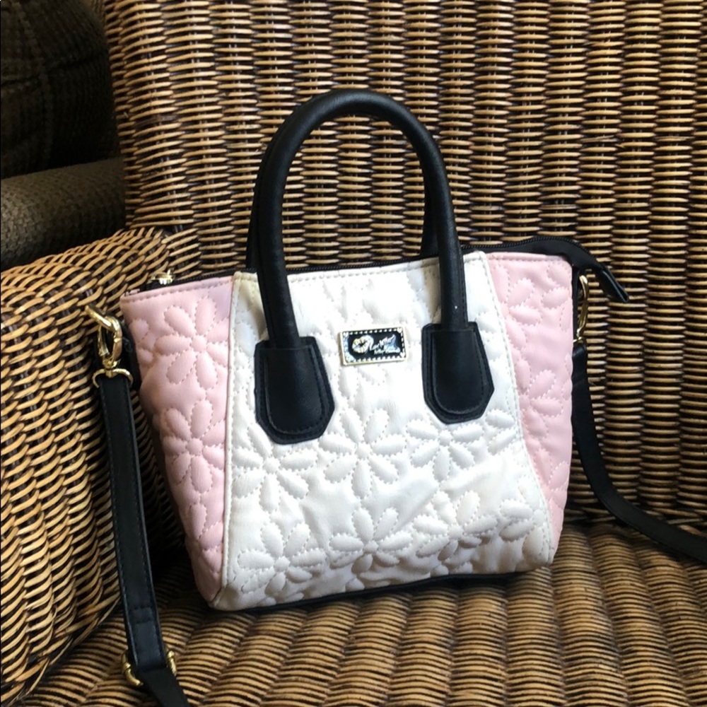 Luv Betsey Small Flower Quilted Handbag